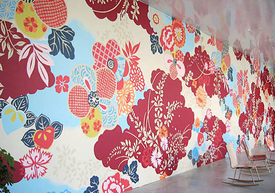 일본 가나자와 21세기 미술관의 내외부 디자인 이미지