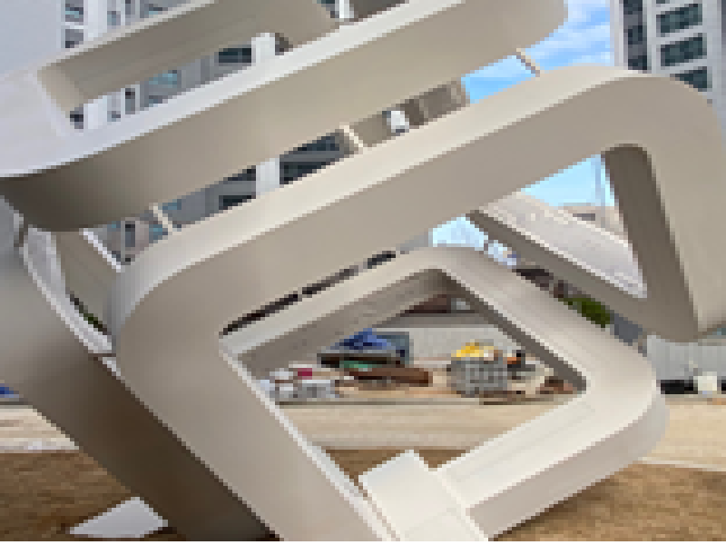 조각, 이명우, Info Cube - 좋은 아침