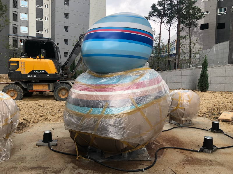 조각, 천성명, 바다와 바람