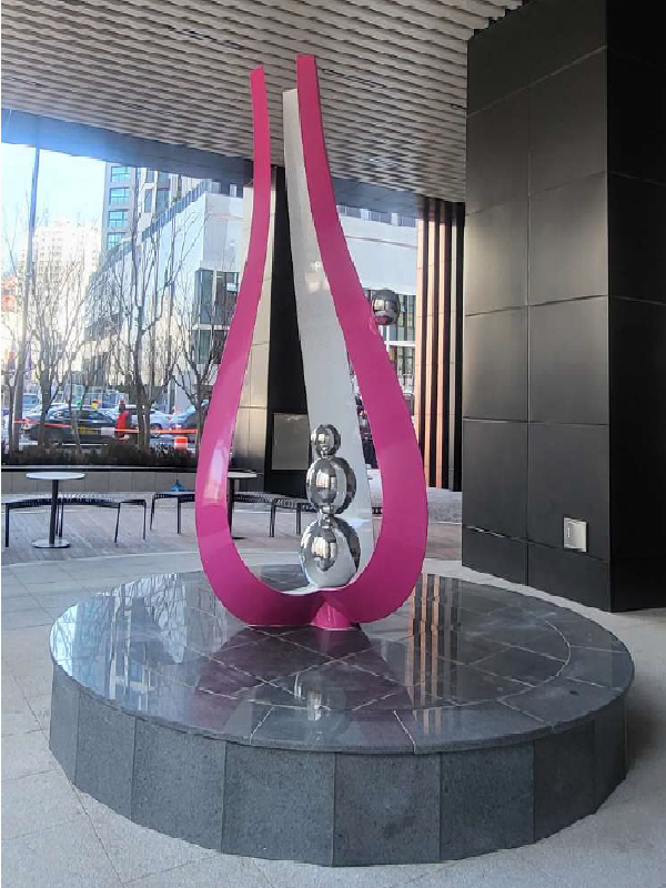 조각, 조명결, Blooming