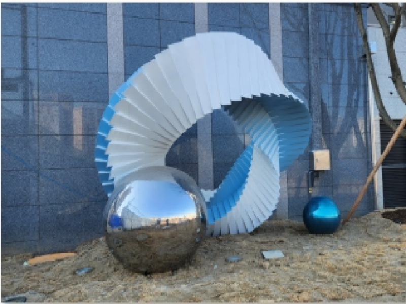 조각, 임재우, 꽃, 공간에 수놓다