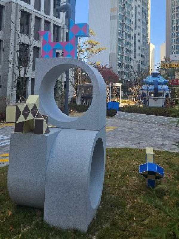 조각, 김중용, Puzzle of Puppies