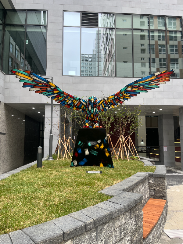 조각, 김우진, a colorful life