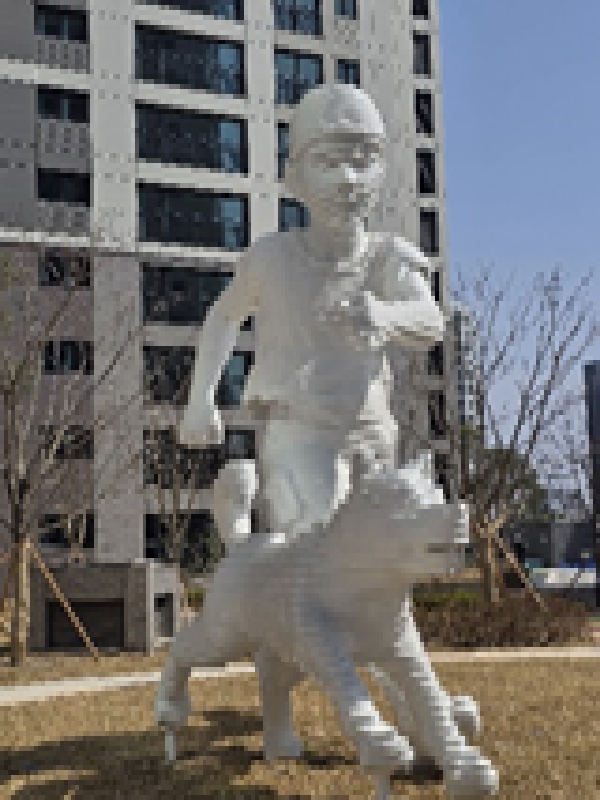 조각, 박찬걸, Sliced Image ‘Sunday morning’