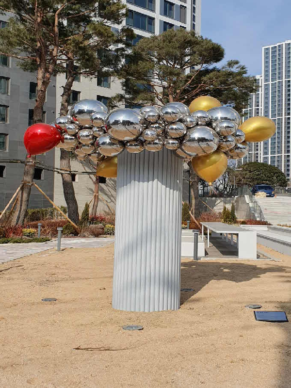 조각, 정석현, 저 높은 곳에서