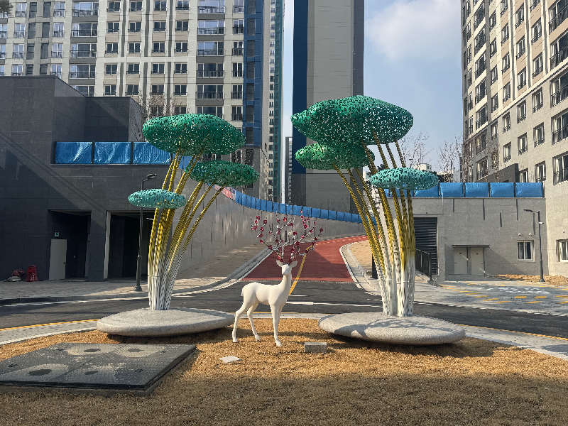 조각, 어호선, 상상의숲-Dreaming bamboo garden