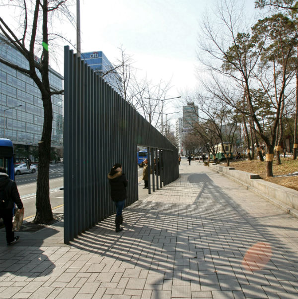 버스정류장에서 만난 미술